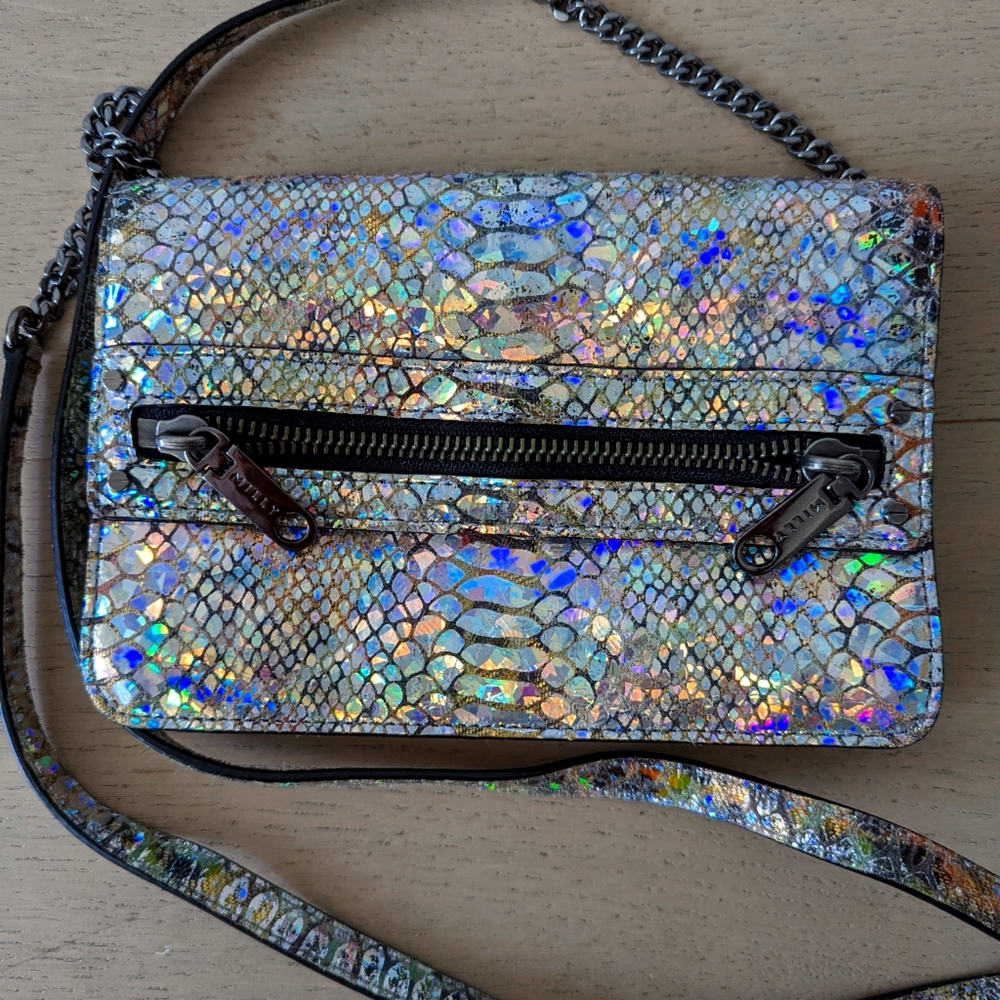 iridescent crossbody